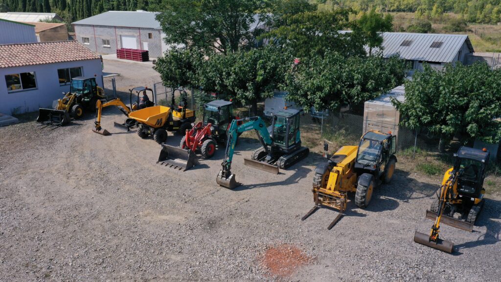 Machines travaux publics