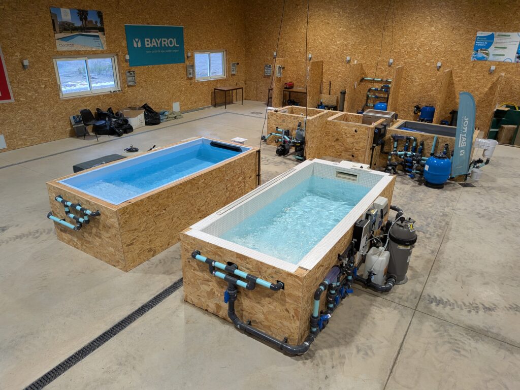 Bâtiment piscine